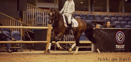 Dressuur met 2 winst en plek 1